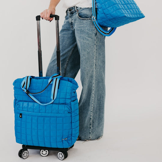 Tenley Quilted Tote Roller Bag - MELISSA JEAN