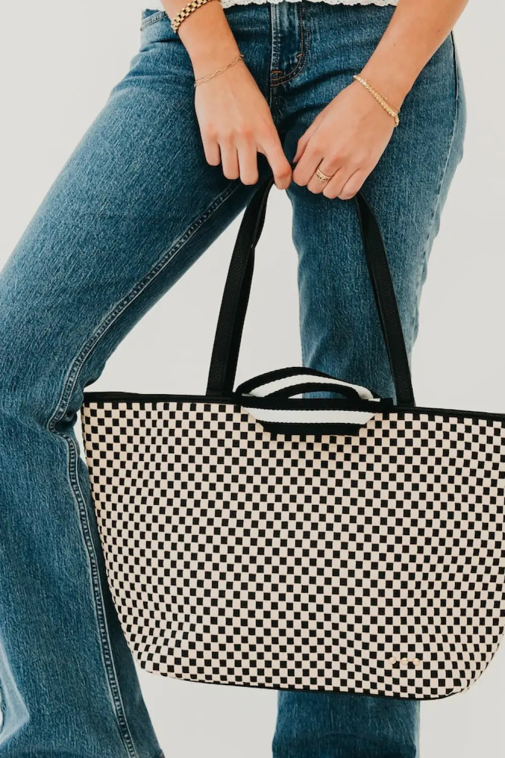 Woven Tiffany Organizer Tote Bag - Tote Bag