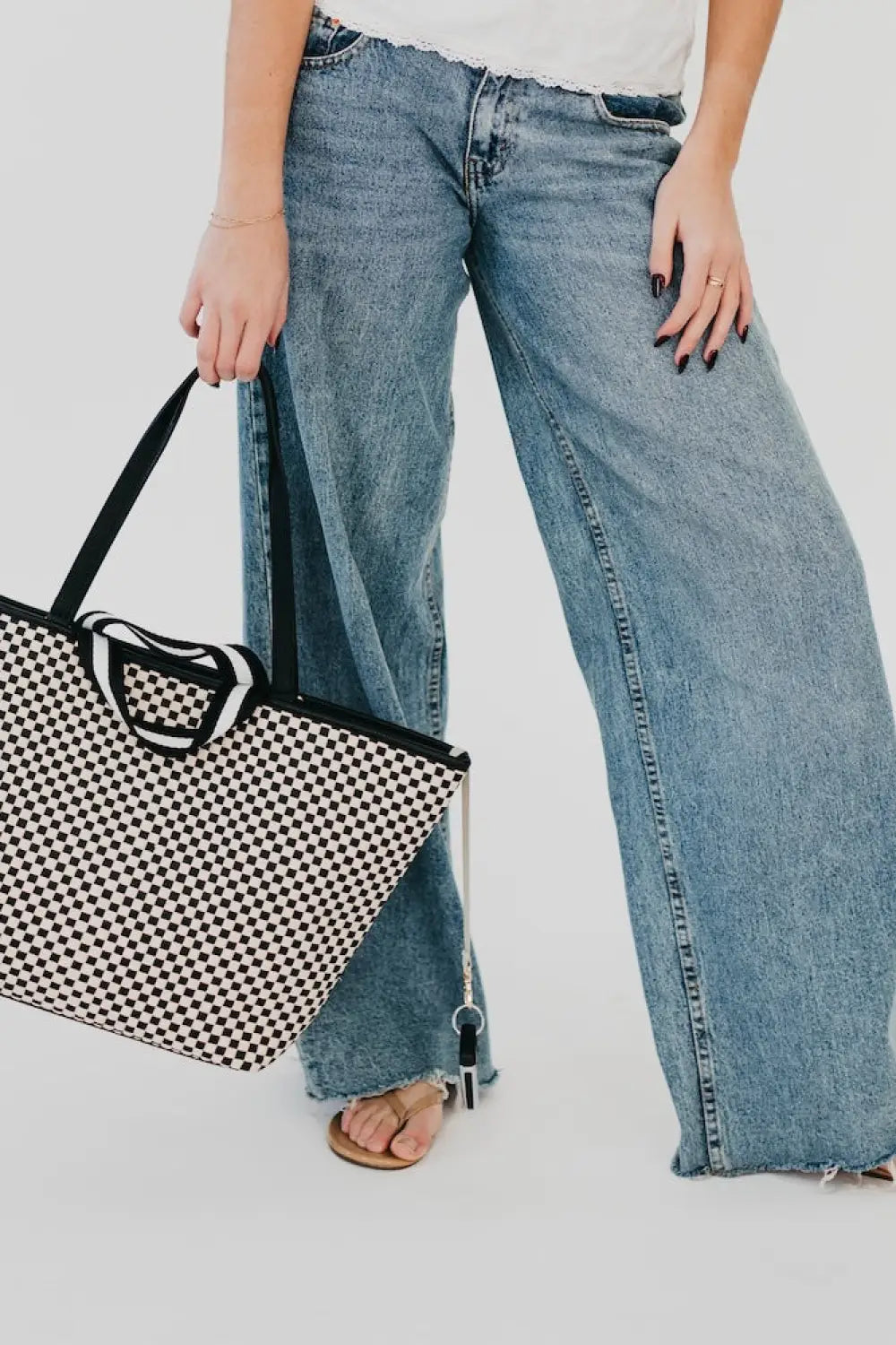 Woven Tiffany Organizer Tote Bag - Tote Bag