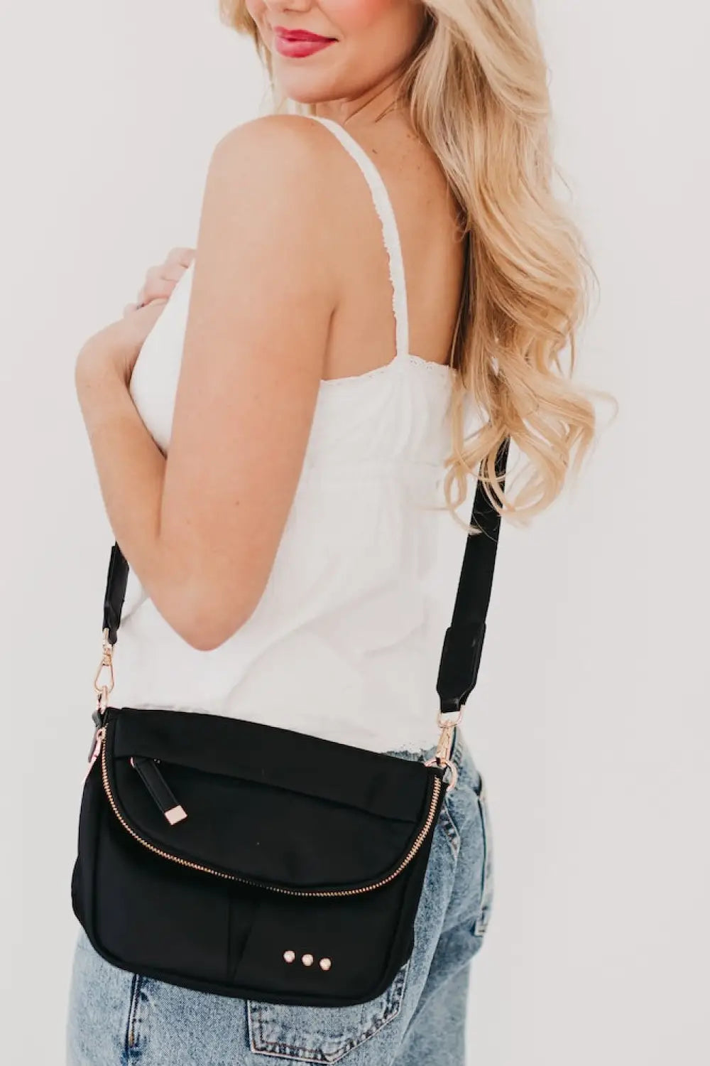 Tilly Crossbody Bag - Black - Crossbody Bag