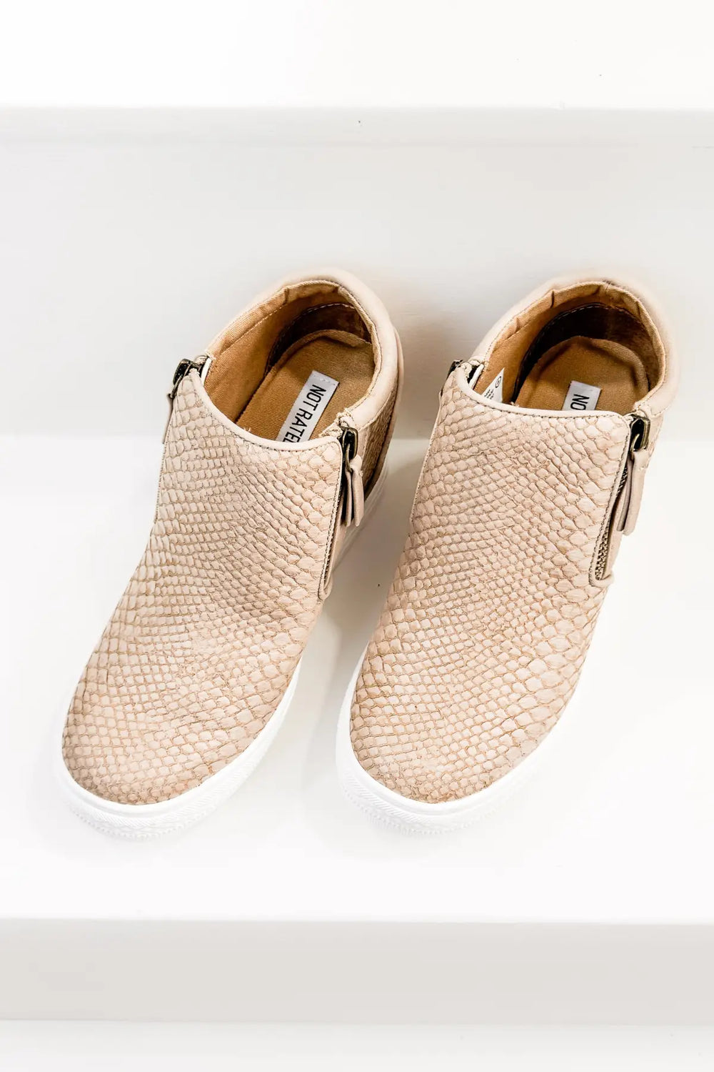 Timmibelle Wedge Sneaker in Blush - 120 Sneakers