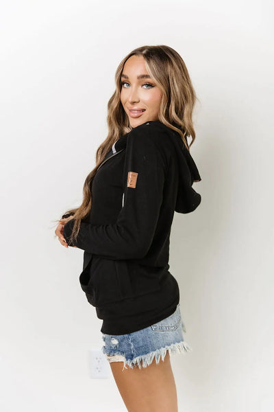 Performance Fleece FullZip Sweatshirt - Obsidian - Tops