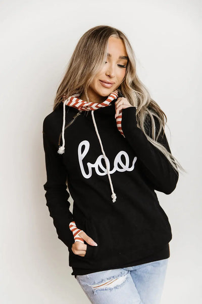 DoubleHood™ Sweatshirt - Boo - Tops