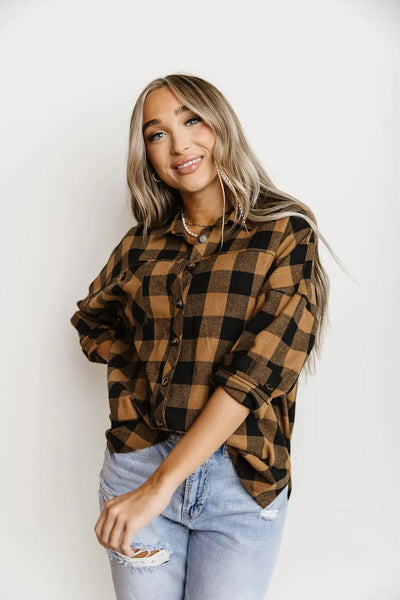 Buffalo Plaid Flannel - Tops