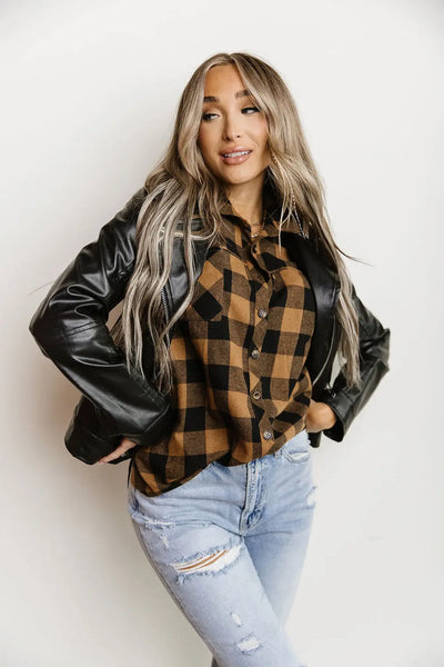 Buffalo Plaid Flannel - Tops