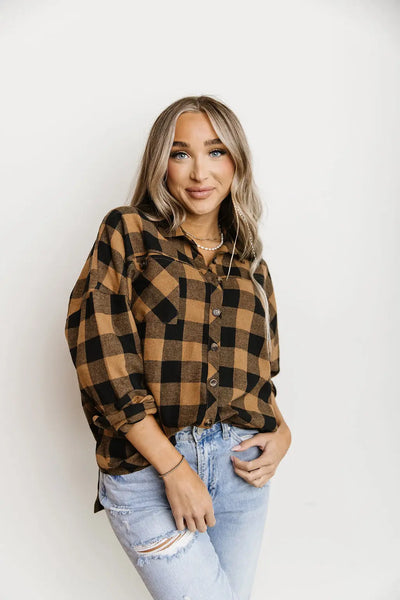 Buffalo Plaid Flannel - Tops