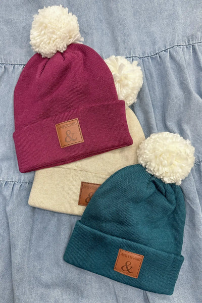 Ampersand Avenue Beanie 3 Pack - Jewel Tone - One Size - Accessories