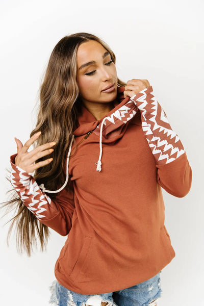 DoubleHood™ Sweatshirt - Chance On Me - Tops