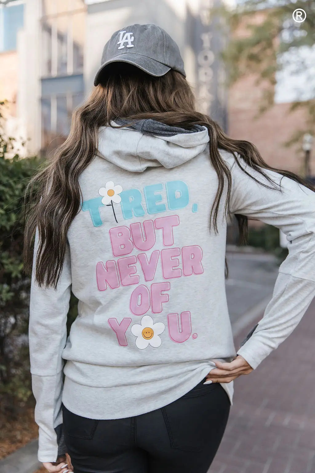 DoubleHood™ Sweatshirt - Tired But Never Of You - Tops