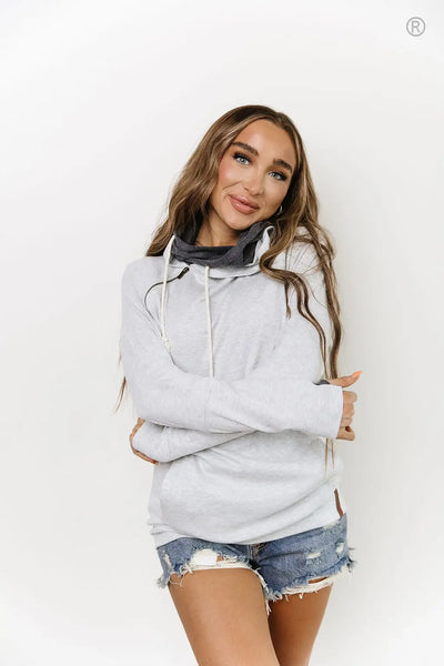 DoubleHood™ Sweatshirt - Tired But Never Of You - Tops