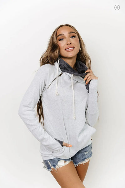 DoubleHood™ Sweatshirt - Tired But Never Of You - Tops