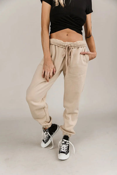 Offline Joggers- Tan - Bottoms
