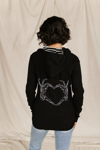 FullZip Sweatshirt - No Body To Love - Tops