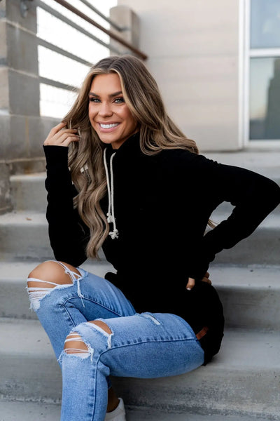 Performance Fleece DoubleHood™ Sweatshirt - Poppy Seed - Tops