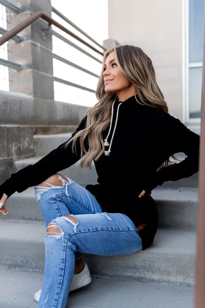 Performance Fleece DoubleHood™ Sweatshirt - Poppy Seed - Tops