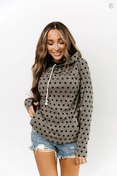 DoubleHood™ Sweatshirt- Midnight Kiss - Tops
