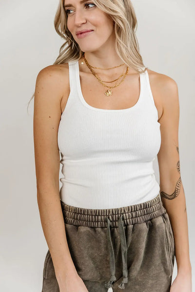 Most Wanted Tank - White - Tops