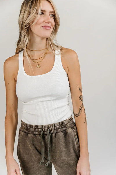 Most Wanted Tank - White - Tops
