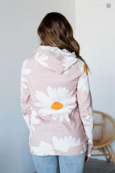 DoubleHood™ Sweatshirt - Lazy Daisy - Tops