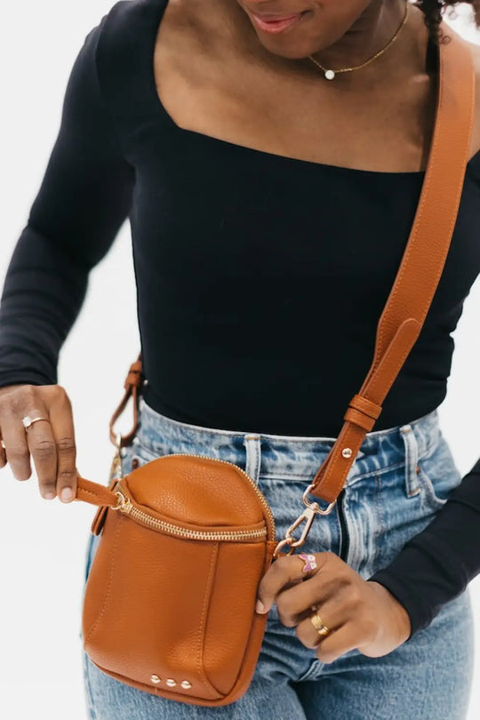 Valerie Vegan Leather Strap - Brown - Straps