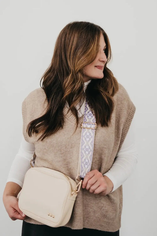 Willow Camera Crossbody Bag - Cream - Crossbody Bag