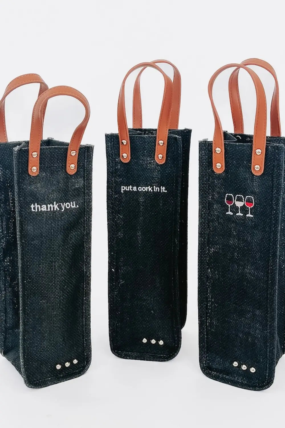 Gifted Canvas Reusable Wine Tote - Pouch