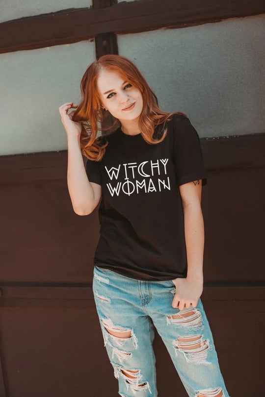 Witchy Woman Graphic Tee - Tops