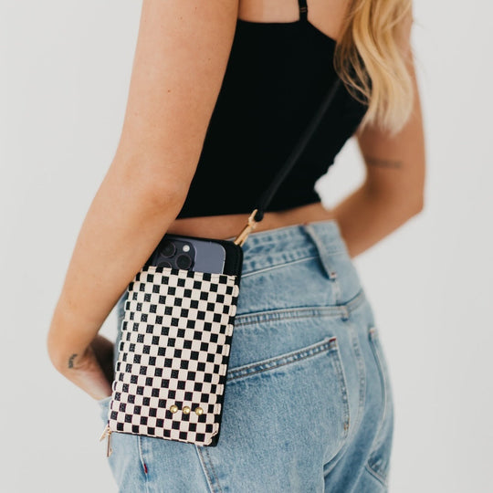 Woven Double Duty Phone Bag - MELISSA JEAN