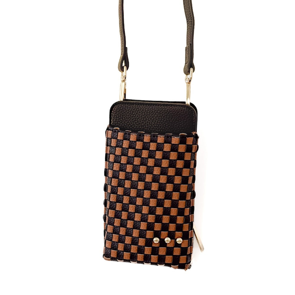 Woven Double Duty Phone Bag - MELISSA JEAN