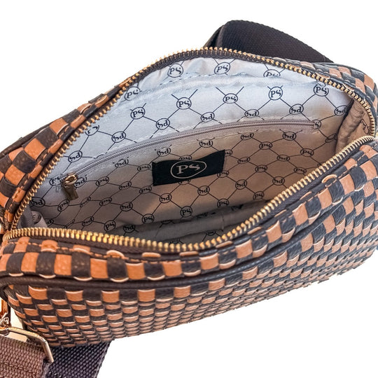 Woven Willow Camera Crossbody Bag - MELISSA JEAN