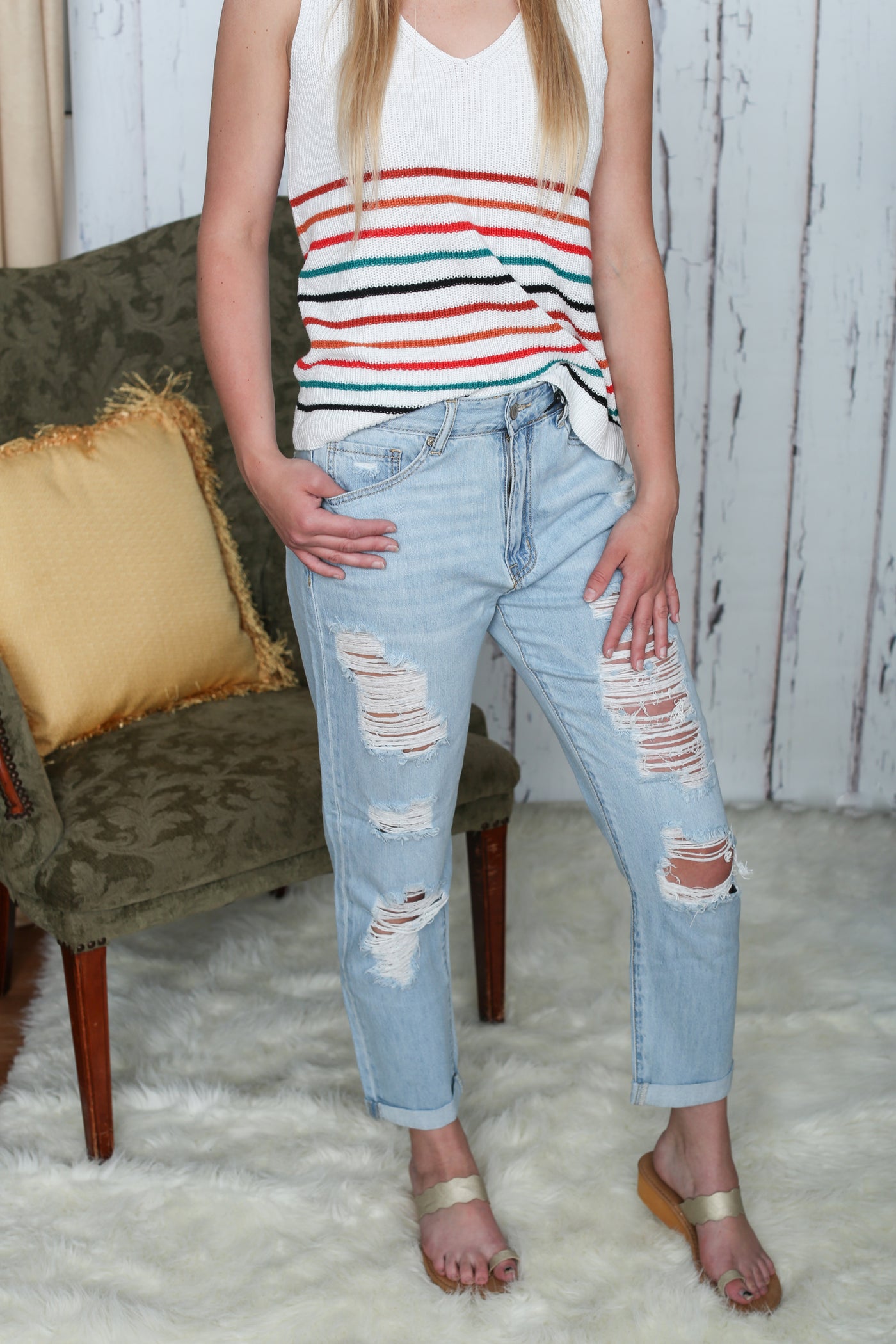 My Boyfriend Jeans - Melissa Jean Boutique