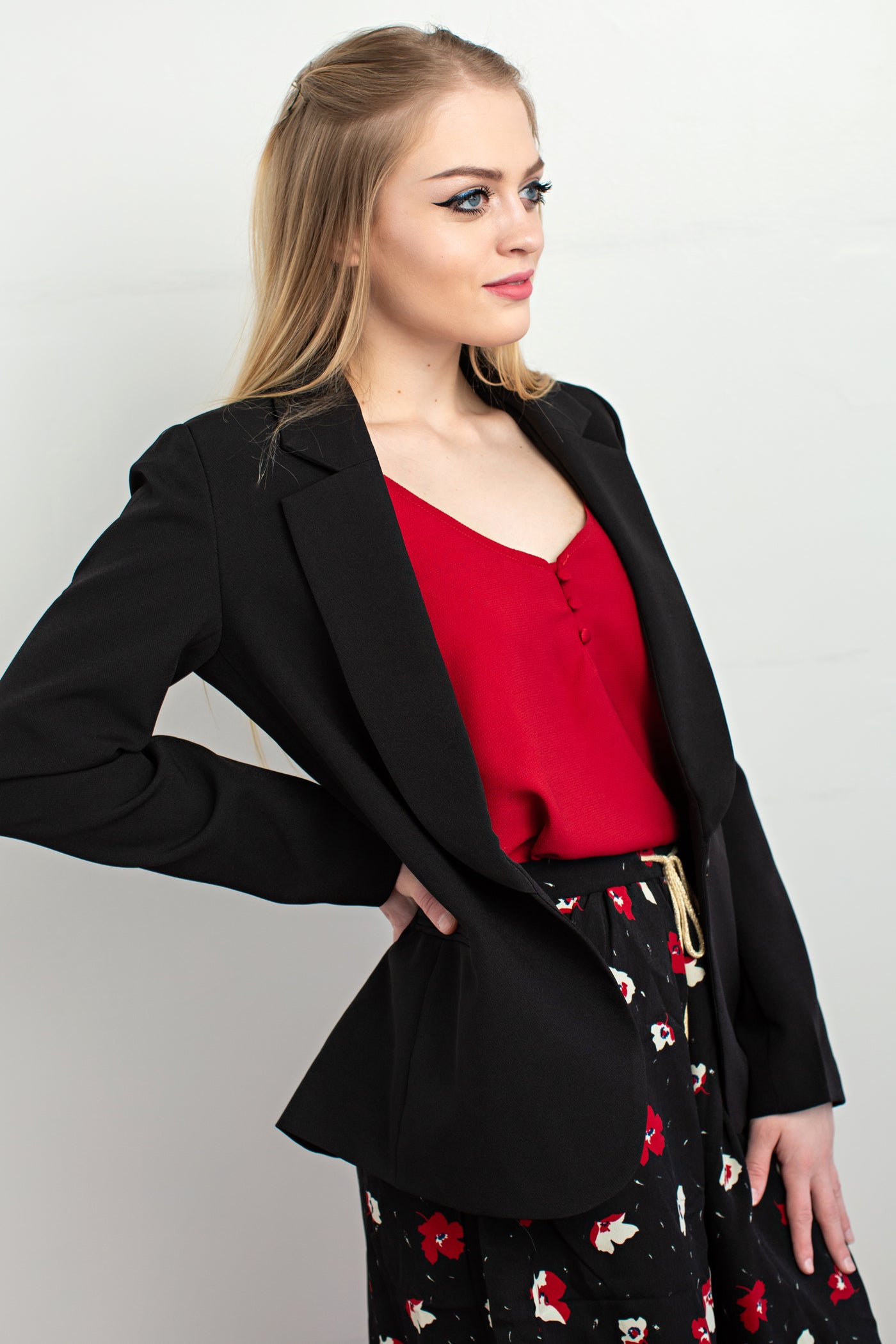 Prim and Proper Black Blazer - Melissa Jean Boutique