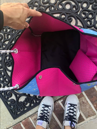 Neoprene Multi-Purpose Tote Bags ***Multiple Colors*** - Melissa Jean Boutique