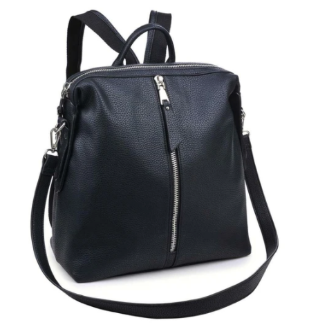Kenzie Luxury Vegan Backpack with Strap - Melissa Jean Boutique