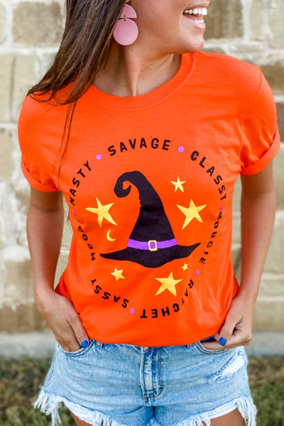 Savage Classy Bougie Witches Tee