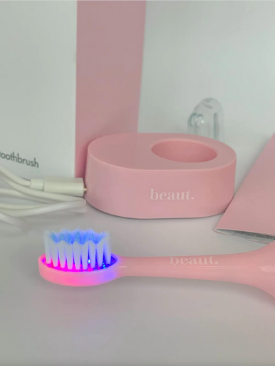 Smile Kleen Sonic Toothbrush in Pink or White