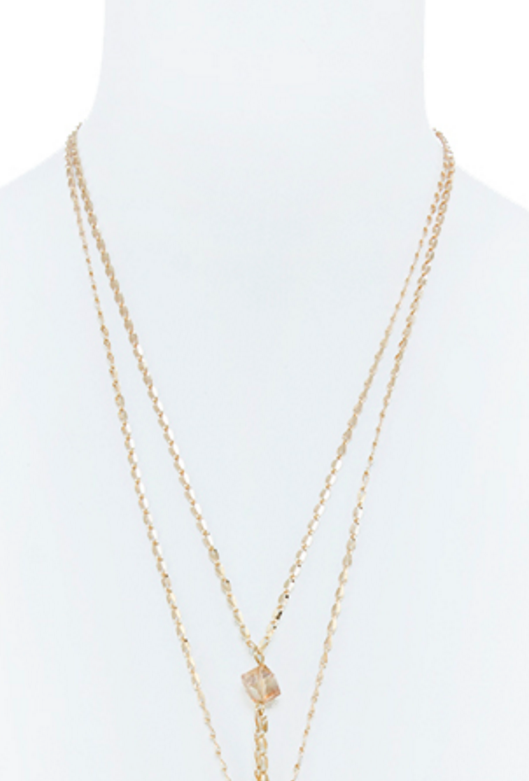 Layered Gold Necklace - Melissa Jean Boutique