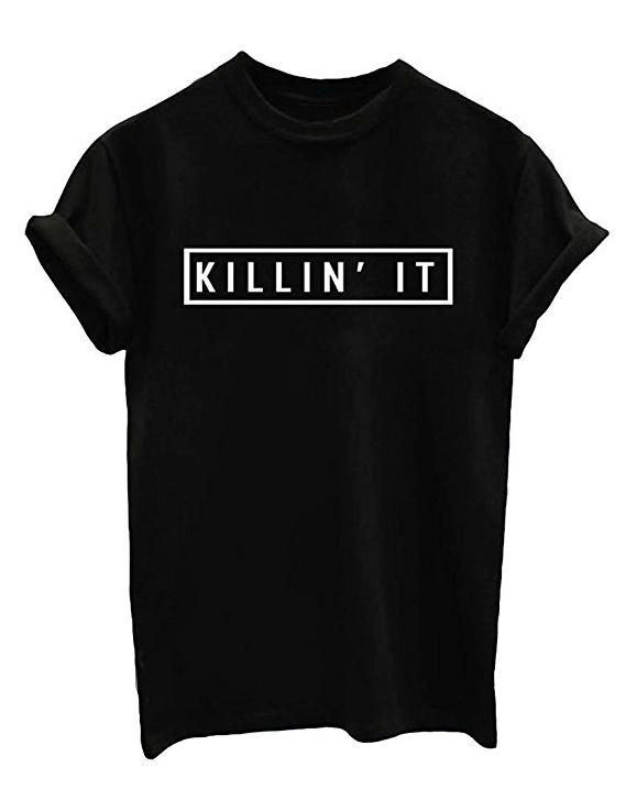 Killin't It Black Tee - Melissa Jean Boutique