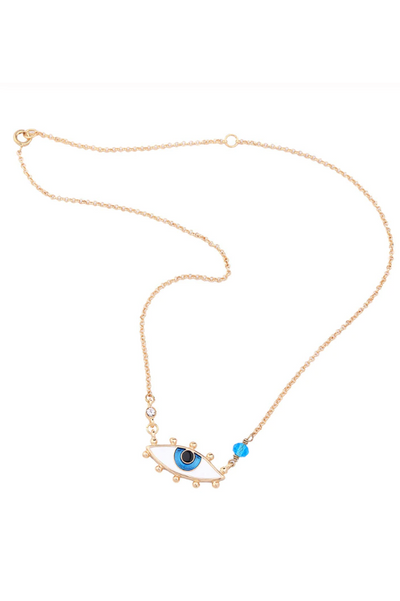 Eye Drop Pendant Necklace - Melissa Jean Boutique